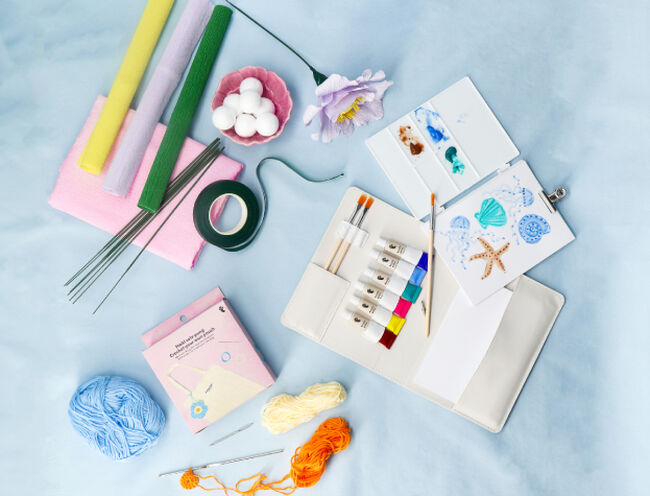 knitting and sewing tools